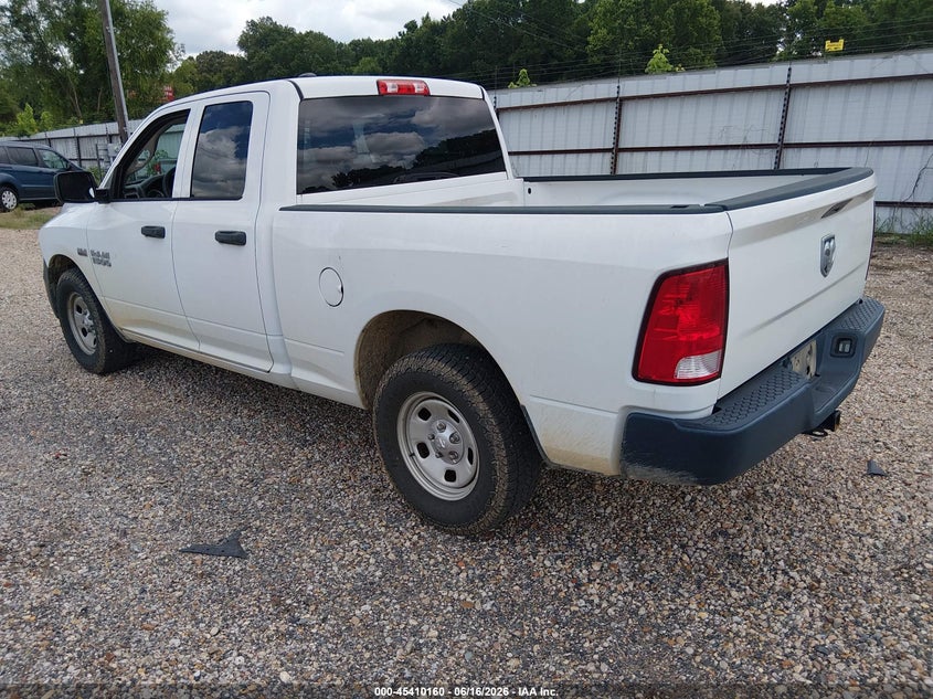 Vin: 1c6rr6ftxhs591592, lot: 45908182, ram 1500 tradesman  4x2 6'4 box 20173