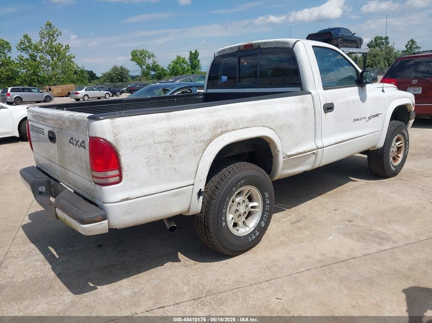 2000 DODGE DAKOTA TRUCK 3.9L V-6 175HP