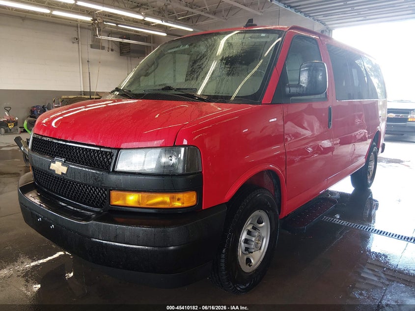 Vin: 1gawgefpxp1105827, lot: 45908204, chevrolet express passenger rwd 2500 regular wheelbase ls 20232