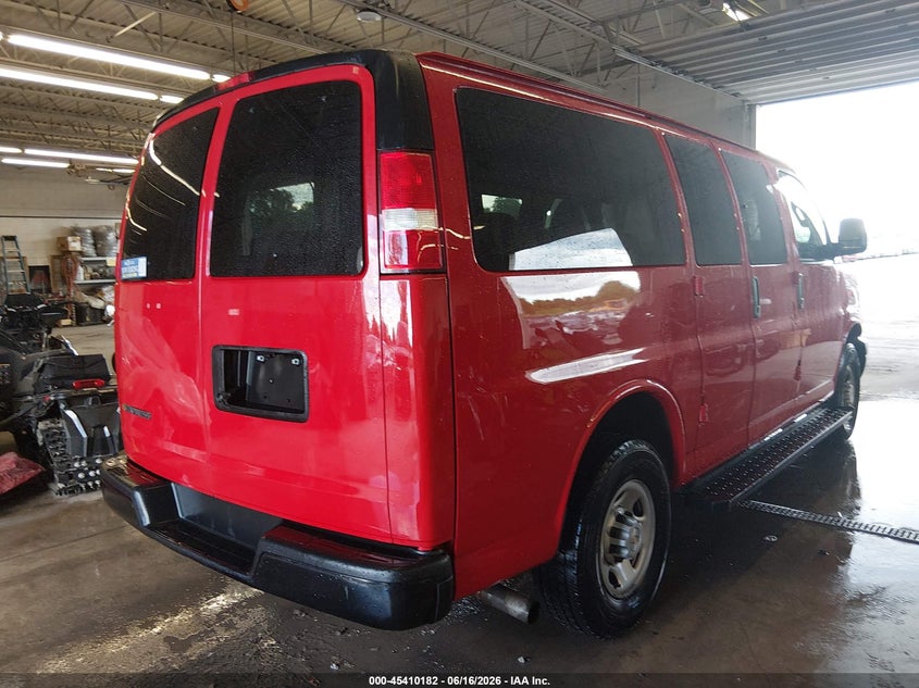 Vin: 1gawgefpxp1105827, lot: 45908204, chevrolet express passenger rwd 2500 regular wheelbase ls 20234
