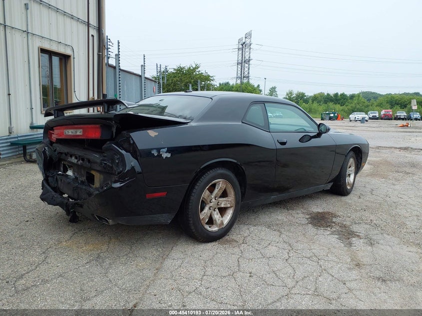 Vin: 2c3cdyag8dh511764, lot: 45908215, dodge challenger sxt 20134