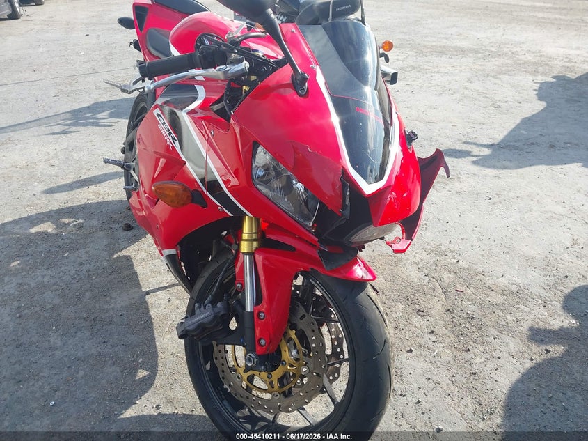2017 Honda Cbr600 Rr VIN: JH2PC40H3HK300044 Lot: 45410211