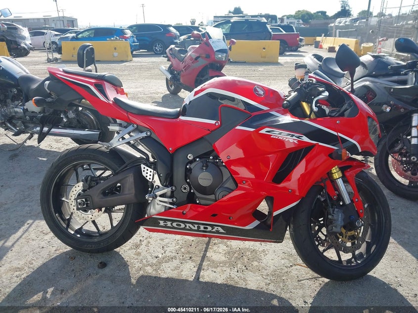 2017 Honda Cbr600 Rr VIN: JH2PC40H3HK300044 Lot: 45410211