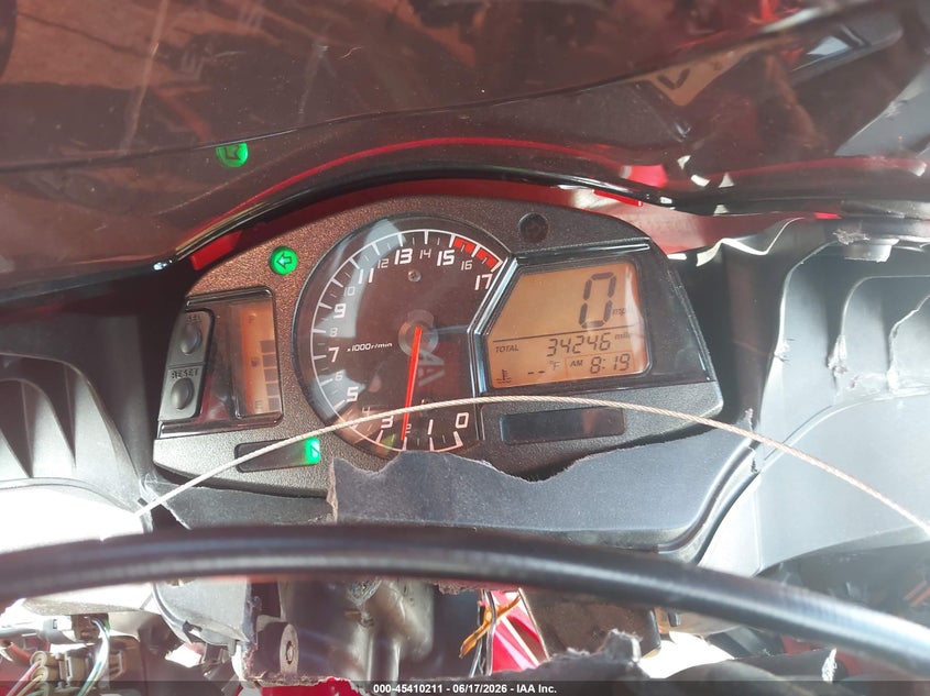 2017 HONDA CBR600 auction photo 7