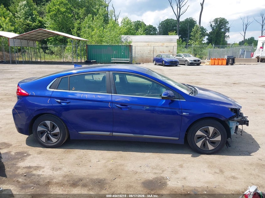 2019 Hyundai Ioniq Hybrid Sel VIN: KMHC75LC9KU120673 Lot: 45410215