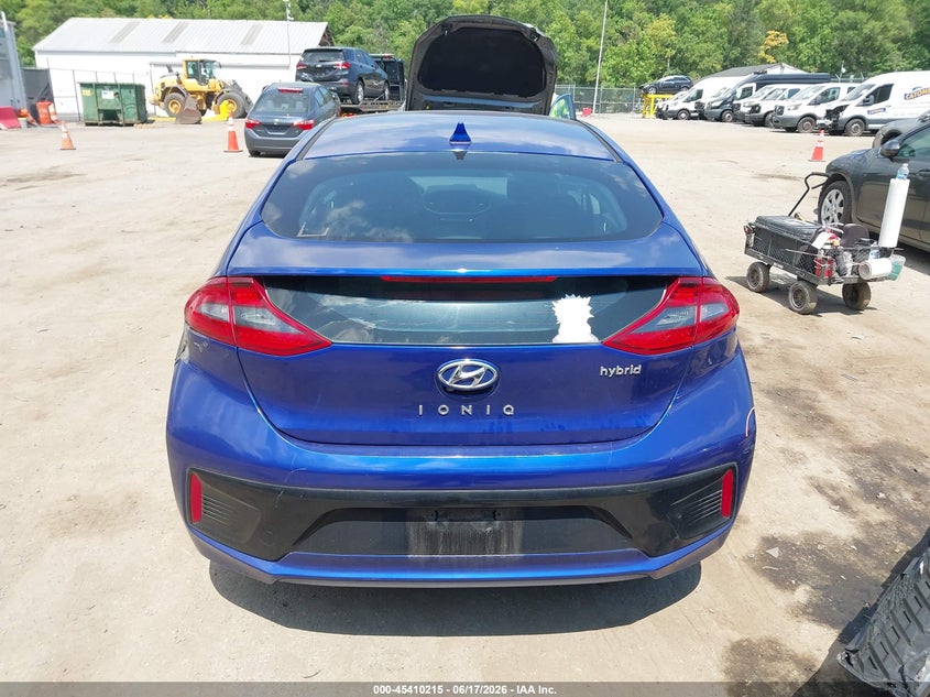 2019 Hyundai Ioniq Hybrid Sel VIN: KMHC75LC9KU120673 Lot: 45410215