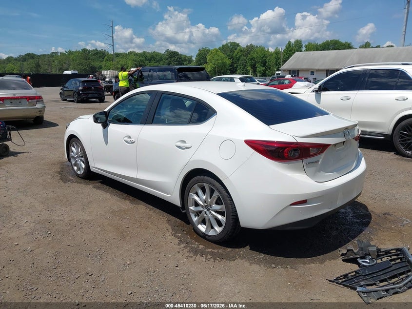 Vin: jm1bm1v3xe1116037, lot: 45908252, mazda mazda3 s touring 20143