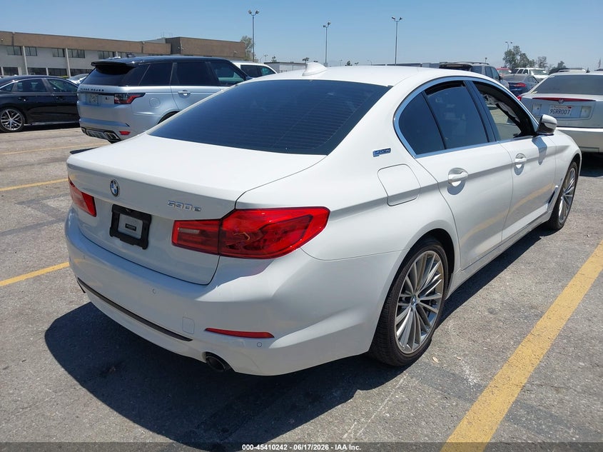 Vin: wbaja9c58kb399158, lot: 45908264, bmw 530e iperformance 20194