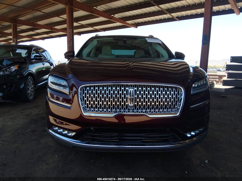 2022 Lincoln Nautilus Black Label VIN: 2LMPJ9JP3NBL23962 Lot: 45410274