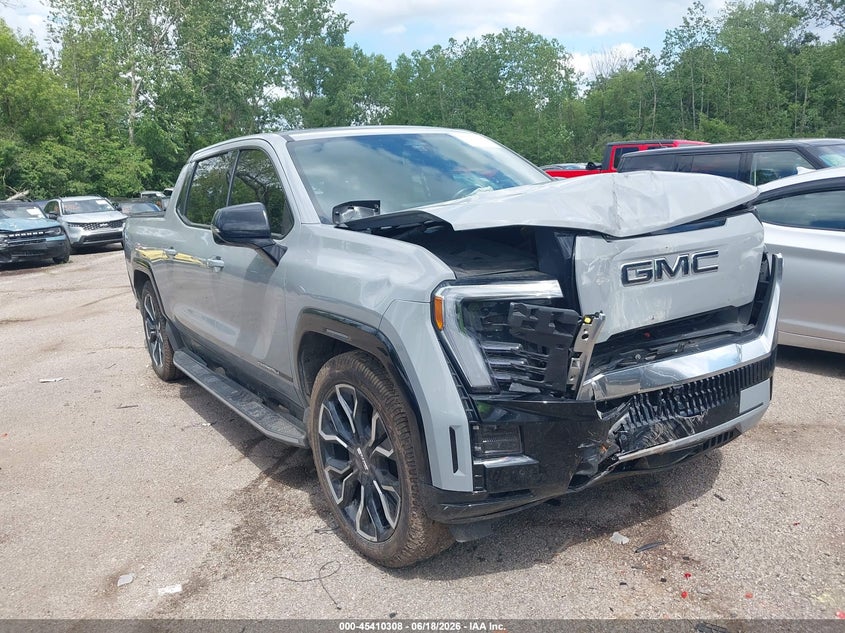 Vin: 1gt10med2su404615, lot: 45908330, gmc sierra ev extended range denali 2025 img_1