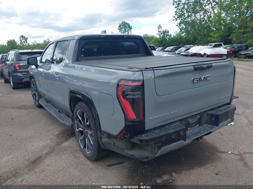 Vin: 1gt10med2su404615, lot: 45908330, gmc sierra ev extended range denali 20253