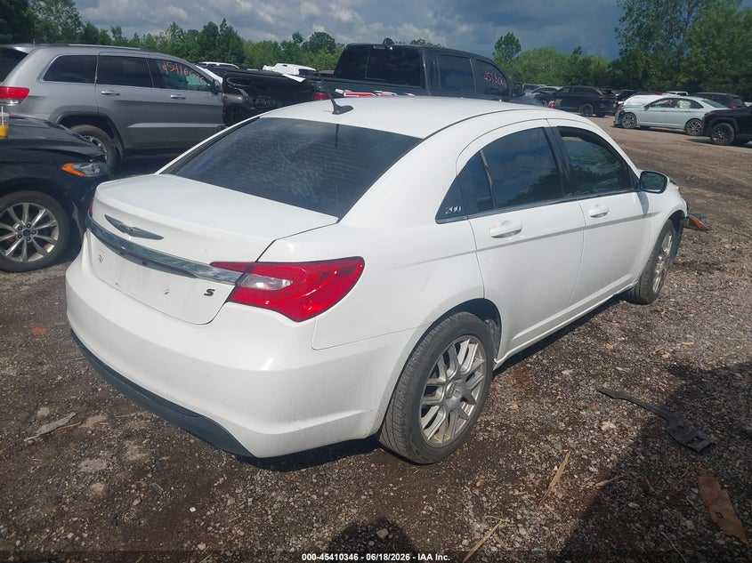 Vin: 1c3ccbbb6dn543087, lot: 45908368, chrysler 200 touring 20134