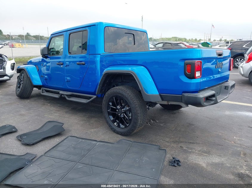 Vin: 1c6pjtag4sl503452, lot: 45908453, jeep gladiator nighthawk 20253