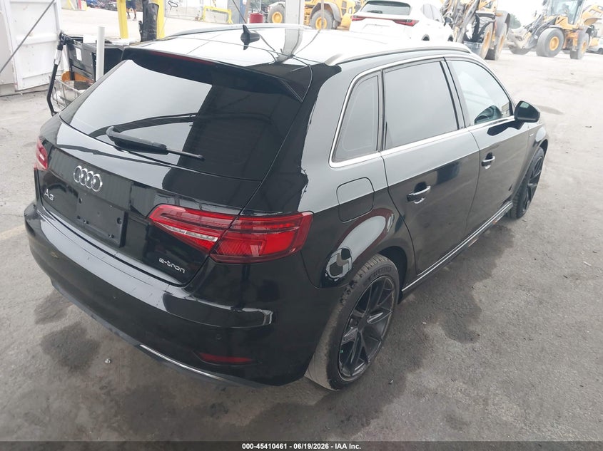 Vin: wautpbff1ja080031, lot: 45908483, audi a3 e-tron 1.4t premium/1.4t tech premium 20184