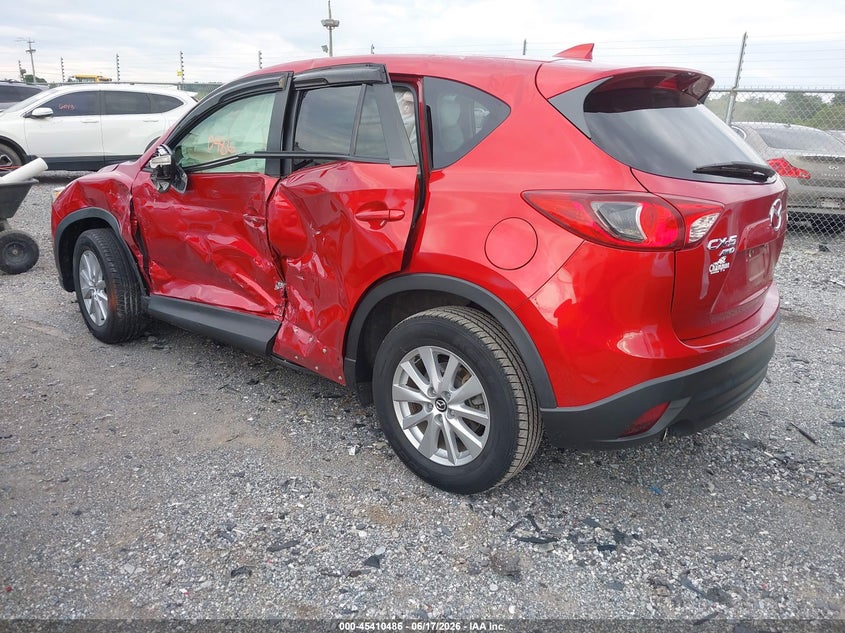 Vin: jm3ke4cy1g0803470, lot: 45908508, mazda cx-5 touring 20163