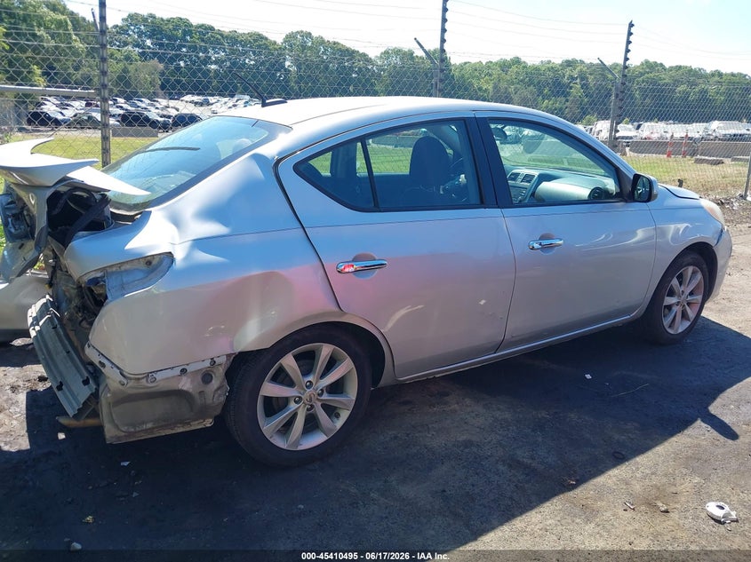 Vin: 3n1cn7ap4el828343, lot: 45908517, nissan versa 1.6 sl 20144