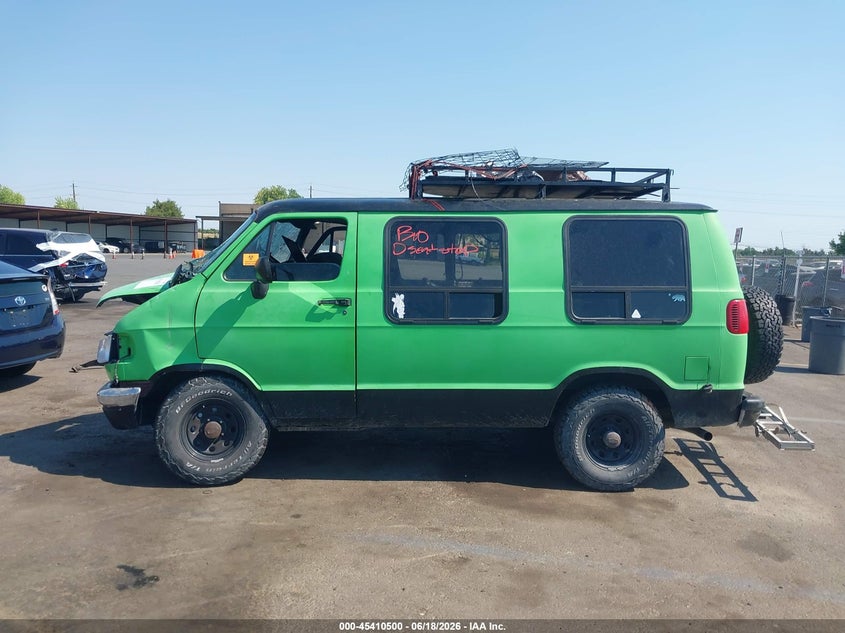 1997 Dodge Ram Van 2500 Commercial VIN: 2B6HB21X9VK566916 Lot: 45410500