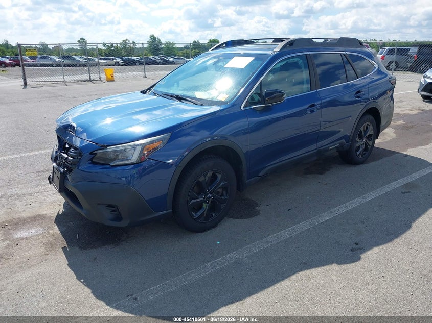 Vin: 4s4btgkd8l3259505, lot: 45908523, subaru outback onyx edition xt 20202
