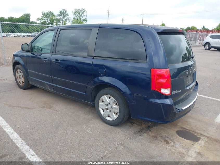 Vin: 2c4rdgbg1cr272095, lot: 45908528, dodge grand caravan se/avp 20123