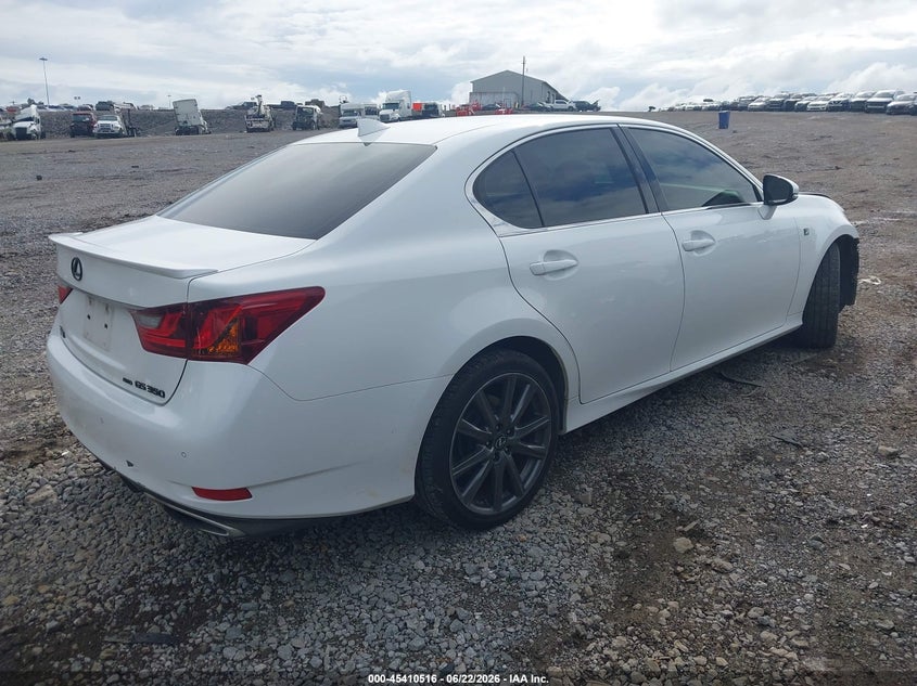 Vin: jthce1bl4fa009376, lot: 45908538, lexus gs 350 20154