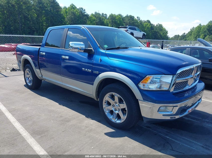 Vin: 1d7rv1ct3as173656, lot: 45908574, dodge ram 1500 laramie 20101