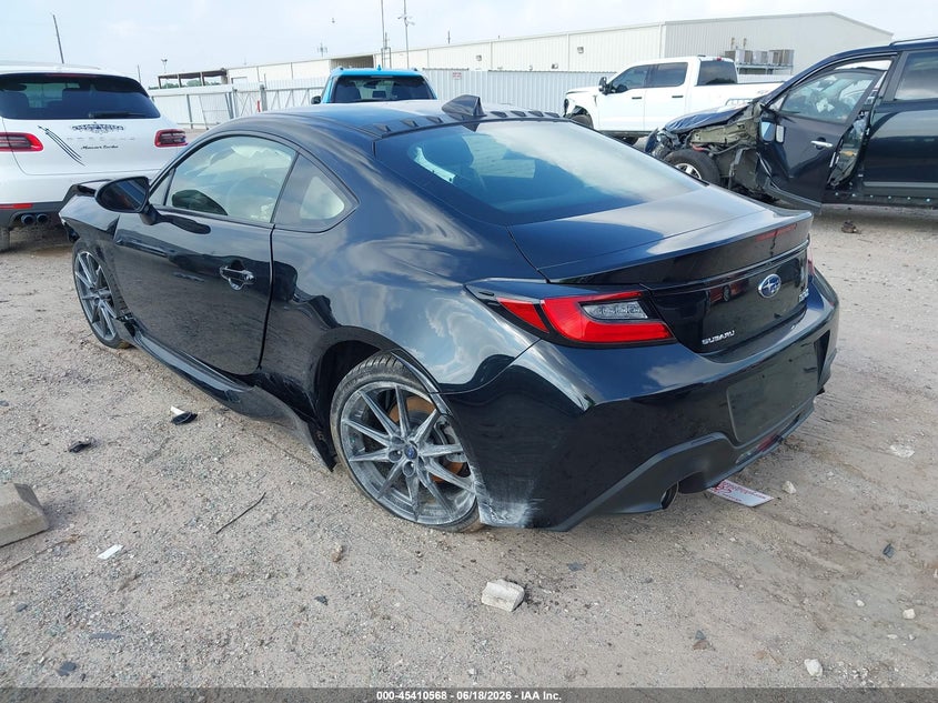 Vin: jf1zdbe11p9706608, lot: 45908590, subaru brz limited 20233