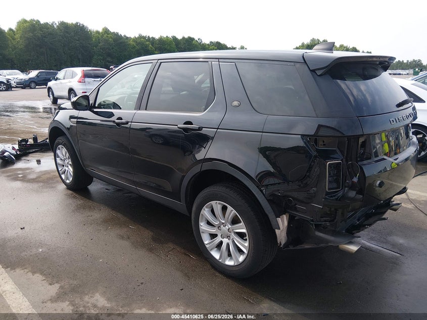 Vin: salcp2fxxkh786296, lot: 45908647, land rover discovery sport se 20193