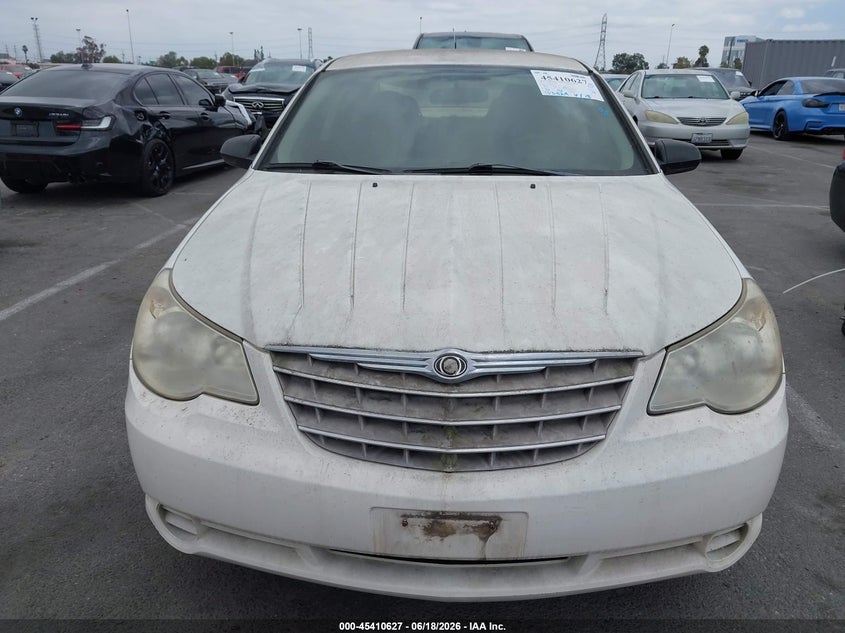 2009 CHRYSLER SEBRING SEDAN 2.4L I-4 DOHC, VVT, 173HP