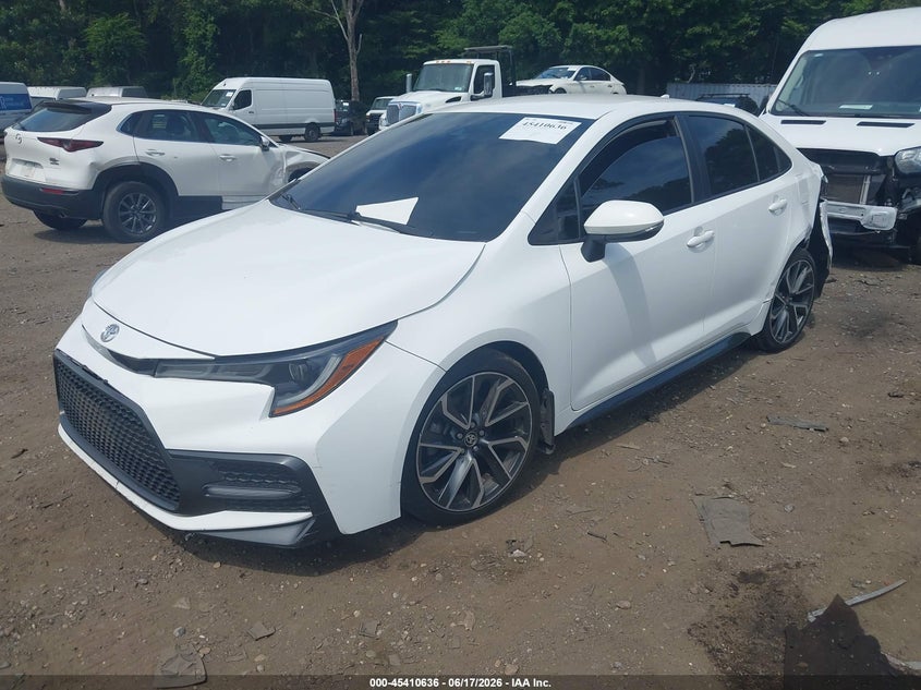 VIN 5YFS4RCE1LP029333 2020 TOYOTA COROLLA SE