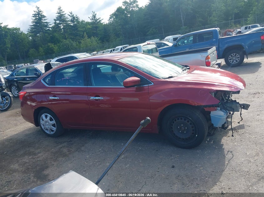 NISSAN SENTRA 2017 VIN 3N1AB7AP2HY210252