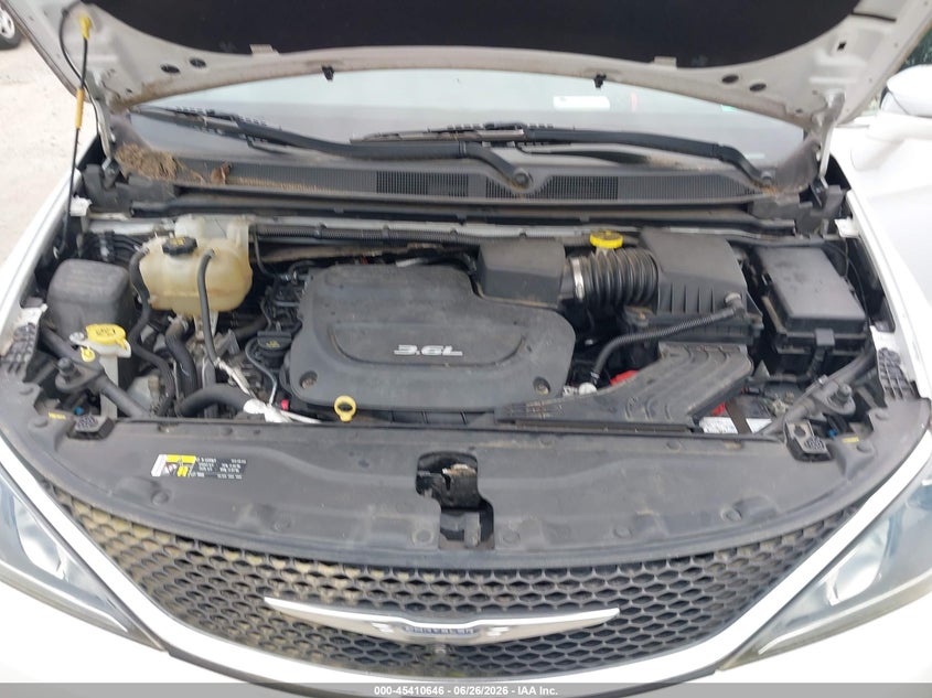 2017 CHRYSLER PACIFICA VAN 3.6L V-6 DOHC, VVT, 287HP