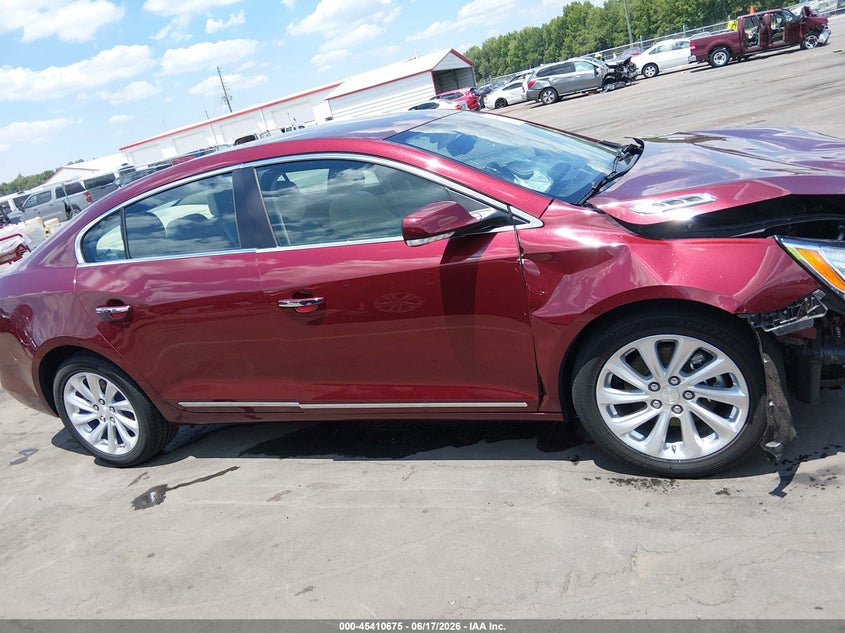 2015 Buick Lacrosse Leather VIN: 1G4GB5G32FF242781 Lot: 45410675
