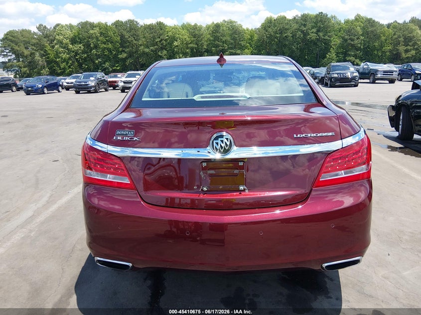 2015 Buick Lacrosse Leather VIN: 1G4GB5G32FF242781 Lot: 45410675