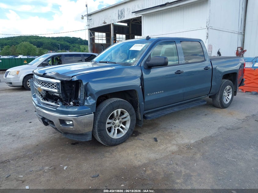 2014 Chevrolet Silverado 1500 Lt 3GCUKREC7EG321670 photo 1