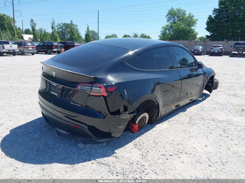 Vin: 5yjygdef9mf081932, lot: 45908735, tesla model y performance dual motor all-wheel drive 20214