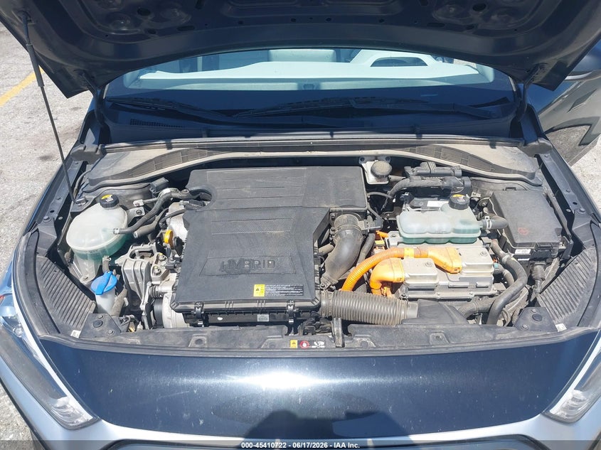 2020 Hyundai Ioniq Hybrid Blue VIN: KMHC65LC6LU218709 Lot: 45410722