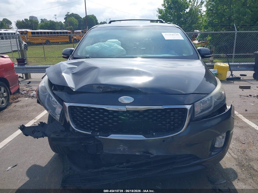 2017 Kia Sedona Sx VIN: KNDMC5C12H6325803 Lot: 45410739