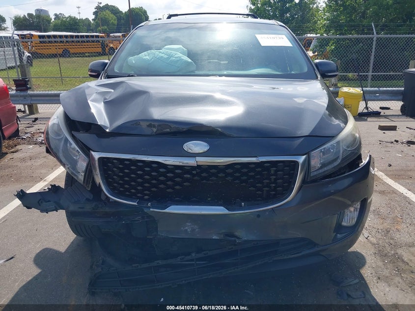 2017 Kia Sedona Sx VIN: KNDMC5C12H6325803 Lot: 45410739