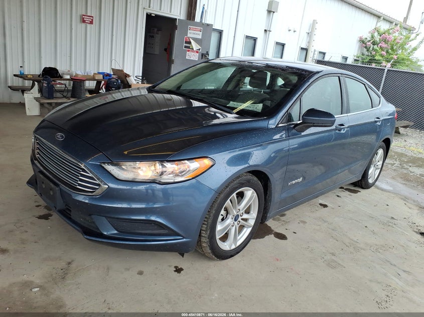 Vin: 3fa6p0uu7jr235912, lot: 45908893, ford fusion hybrid s 20182