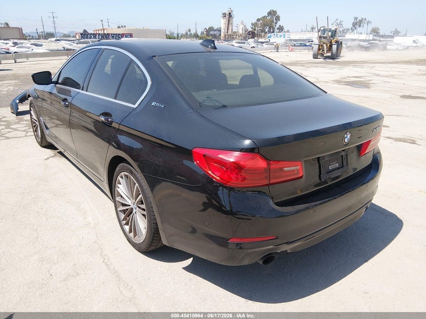 Vin: wbaja9c57jb252232, lot: 45908986, bmw 530e iperformance 20183