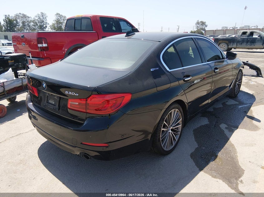 Vin: wbaja9c57jb252232, lot: 45908986, bmw 530e iperformance 20184