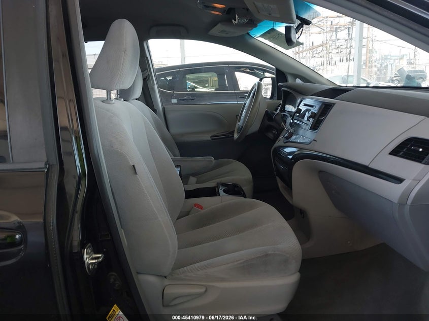 2014 TOYOTA SIENNA VIN 5TDKK3DC5ES451180 nuotrauka 5