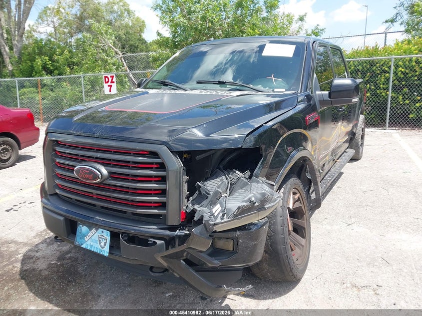 FORD F-150 2016 VIN 1FTFW1EF7GFC50838