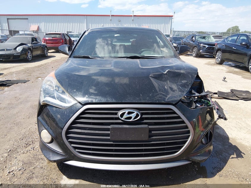 2016 Hyundai Veloster Turbo R-Spec VIN: KMHTC6AE9GU252717 Lot: 45410983