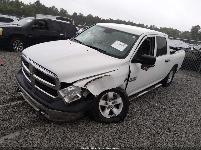 Vin: 3c6rr7ktxgg355025, lot: 45909021, ram 1500 tradesman 20162