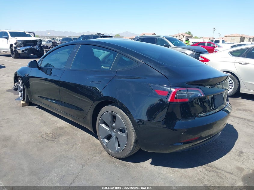 2021 TESLA MODEL 3 auction photo 3
