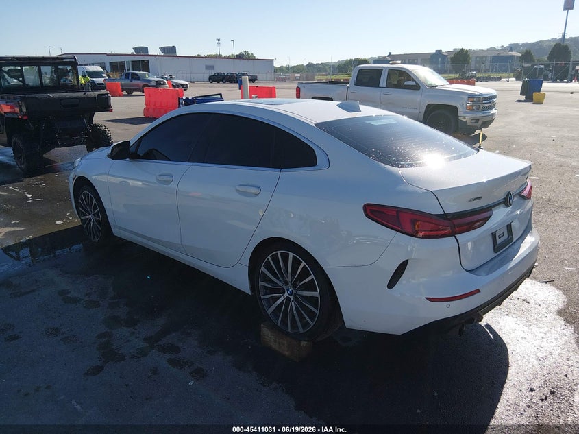 Vin: wba73ak08l7f54472, lot: 45909053, bmw 228i gran coupe xdrive 20203