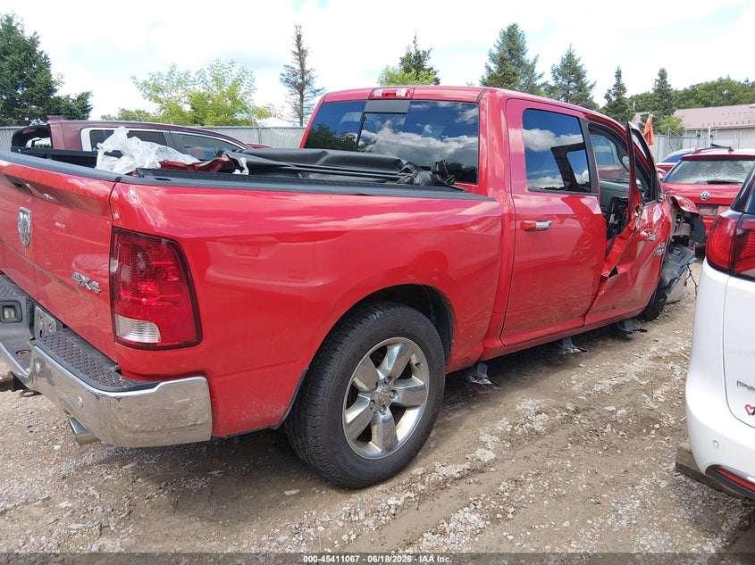 Vin: 3c6rr7lt8gg338805, lot: 45909089, ram 1500 big horn 20164