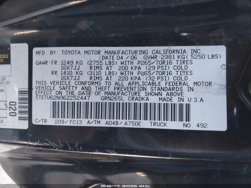 AtlanticExpress - Toyota Tacoma