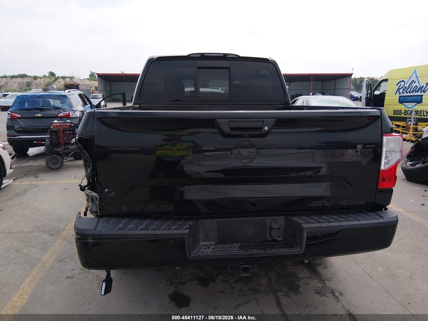 2017 Nissan Titan Sv VIN: 1N6AA1E56HN546177 Lot: 45411127